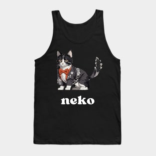 Japanese Neko Cat Tank Top